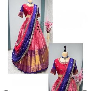 Beautiful Indian half saree